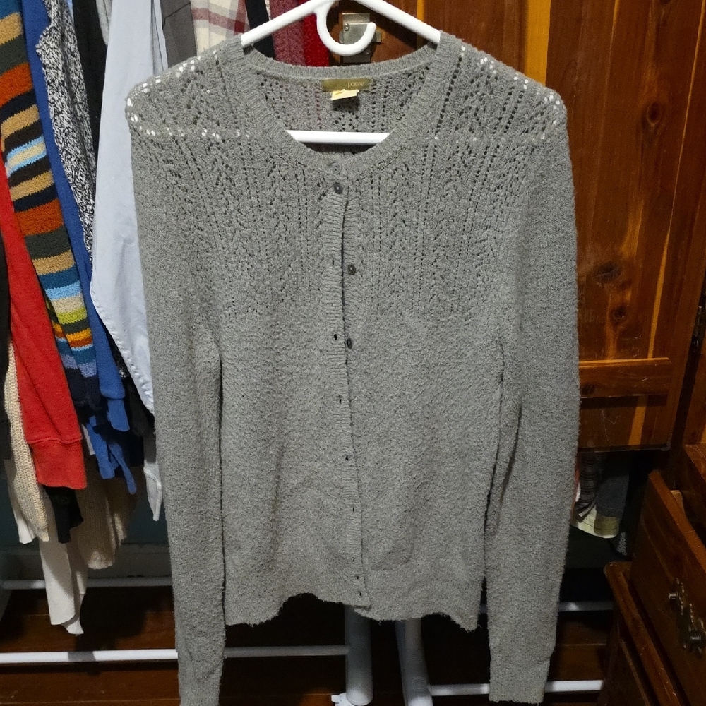 J. Crew Gray Women's Cardigan